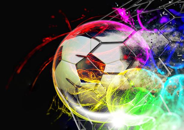 istock Abstract soccer ball 1192380757