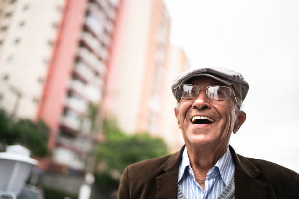 istock Senior looking away outdoors 1192381750