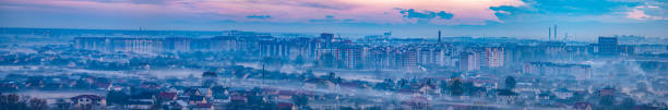 istock Evening city hazy in the fall 1192388691