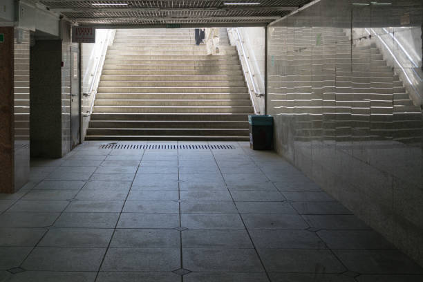 istock Urban landscape with an underground passage. 1192389473
