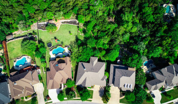 istock Real Estate above Austin 1192391539