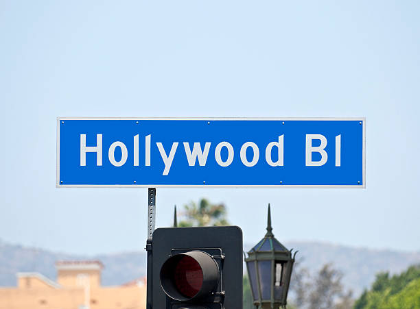 istock Hollywood Bl Street Sign 119239715