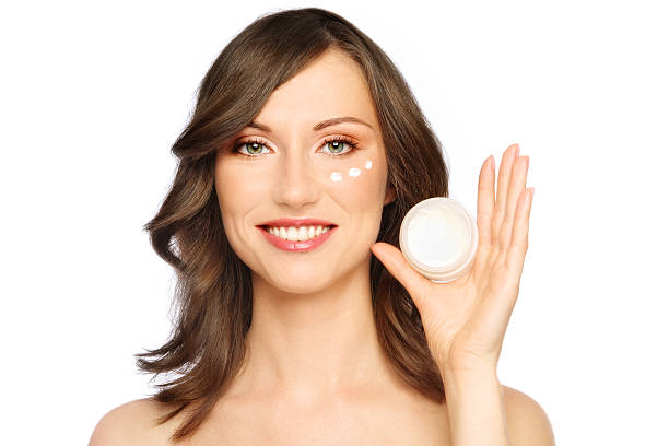 istock Woman applying cream 119239967