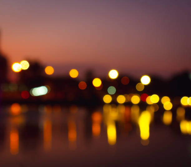 istock Beautiful bokeh of lights 1192406503
