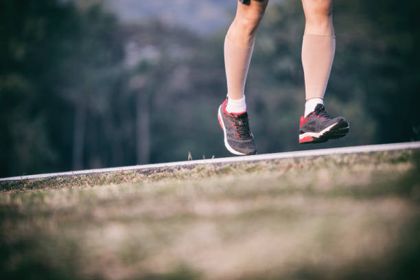 istock Group of people running race marathon 1192425407