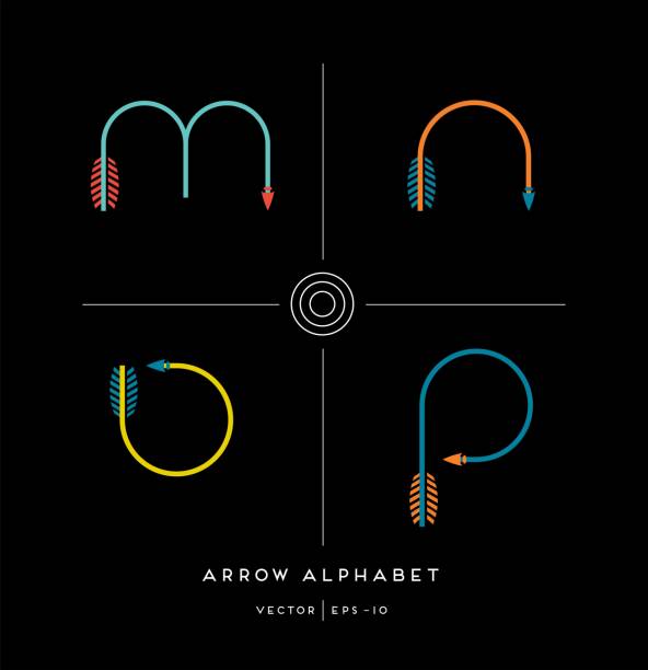 alphabet pm logo design