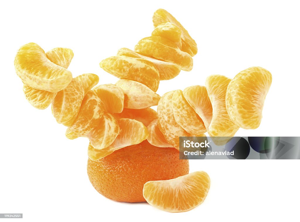 Creative tangerine árbol - Foto de stock de Alimento libre de derechos