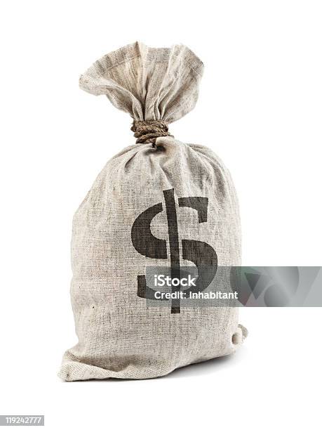 Bolsa De Dinero Foto de stock y más banco de imágenes de Abundancia - Abundancia, Ahorros, Anticuado