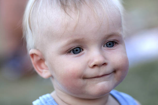 istock Smiling baby outdoor 119243408