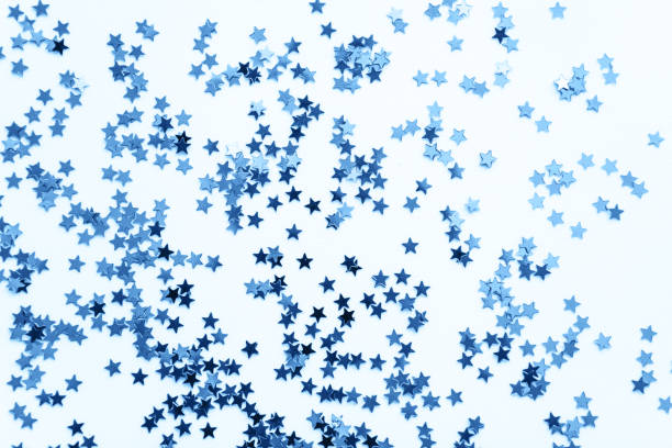 Festivein classic blue color stars