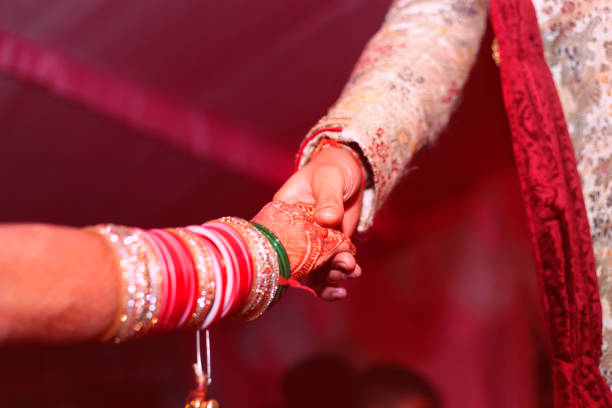 istock Indian wedding ceremony, Bride entry 1192442969