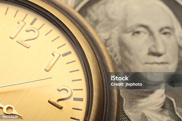 Time Is Money Stock Photo - Download Image Now - Banking, Clock, Close-up
