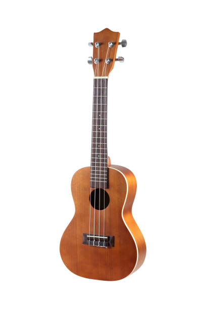 istock brown ukulele isolated on the white background 1192449159