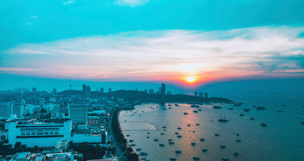 istock Sunset in Pattaya 1192454571