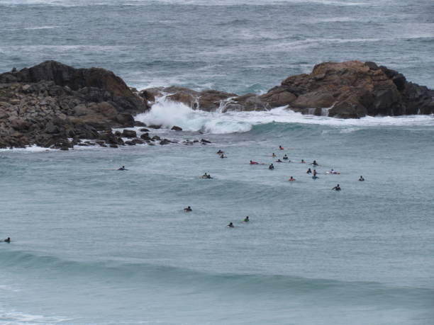 istock The day was cloudy, but the surf was great! 1192470425