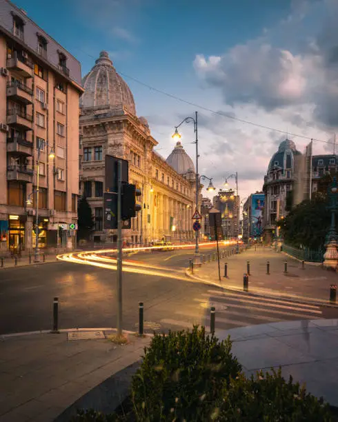 Cityscape of the Romanian captial