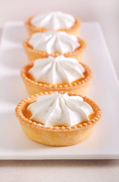 istock Lemon meringue mini tarts 1192473954