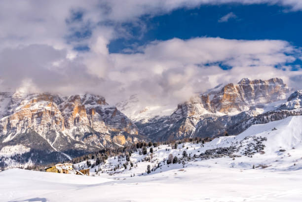 istock Italian Dolomites ready for winter season 1192478812