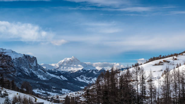 istock Winter sunset in the italian alps 1192479804