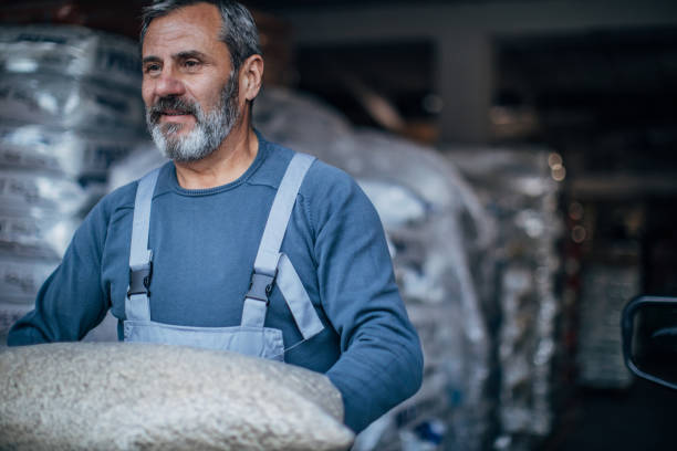 istock Portrait of warehouse worker 1192480001