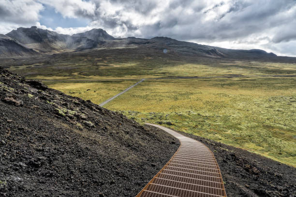 istock saxholl volcano Snaefellsness peninsula, Iceland 1192482540