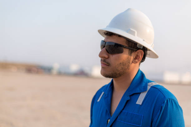 istock Oil and gas engineer at a Rig site 1192484102