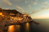 manarola one of the five coastal villages of the national park of the cinque Terre