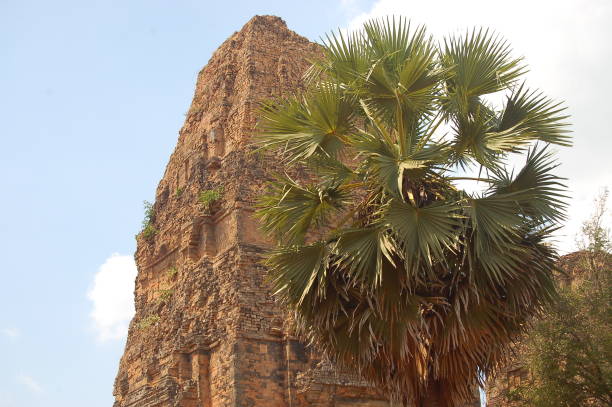 View of Pre Rup temple ruins at Angkor wat complex