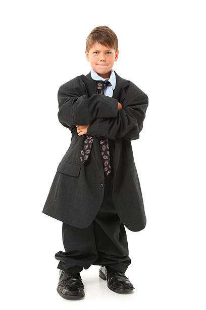 istock Adorable Boy in Suit 119249490