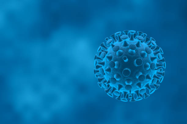 istock 3d illustration pathogenic viruses causing infection in host organism, Viral disease outbreak, virus abstract background 1192495906