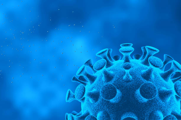 istock 3d illustration pathogenic viruses causing infection in host organism, Viral disease outbreak, virus abstract background 1192495915