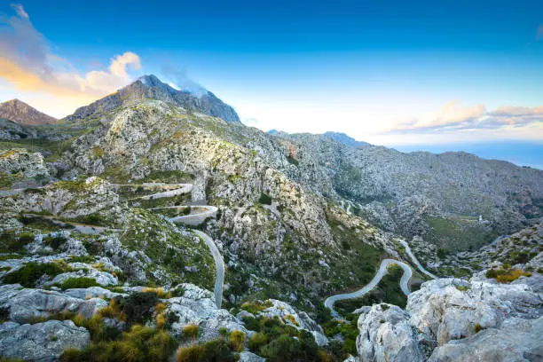 Photo of Famous Sa Calobra Road in Maloorca, Balearic islands, Spain