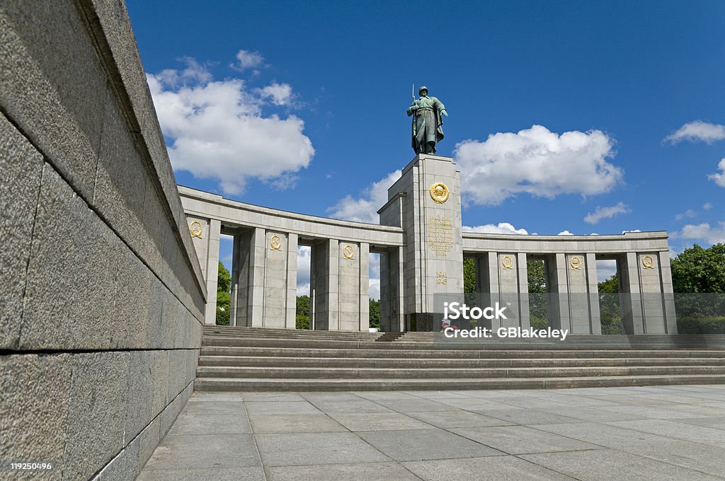 Berlin Soviet War Memorial  1945 Stock Photo