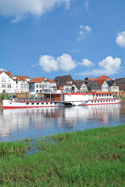 istock Minden at Weser River,Weserupland,Germany 1192507198