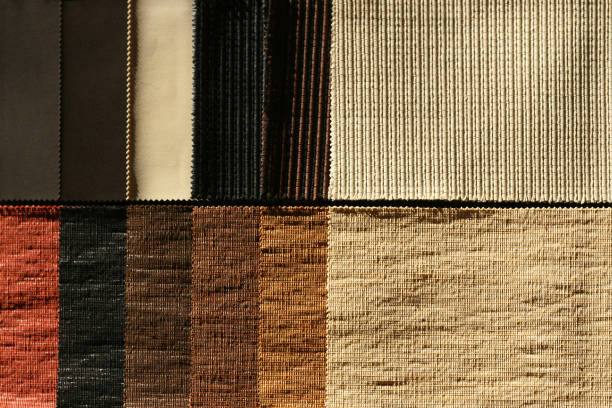 textur-sampler - graphic designer pattern interior designer fabric swatch stock-fotos und bilder