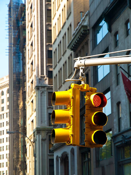 istock Traffic lights in Manhattan 119250974