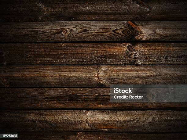 Wooden Background Stock Photo - Download Image Now - Backgrounds, Color Image, Dark