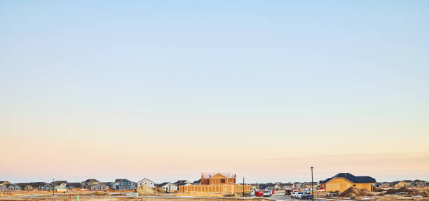 Residential Housing Background. Colorado, USA