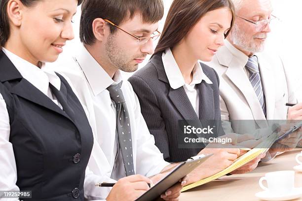 Seminario Foto de stock y más banco de imágenes de Aprender - Aprender, Carta - Documento, Clase de formación