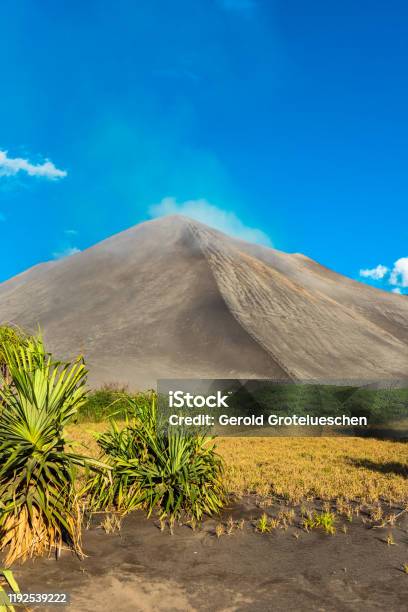 Mount Yasur Volcano Tanna Island Vanuatu Vertical Stock Photo Mount Yasur Volcano Tanna Island Vanuatu Vertical Stock Photo