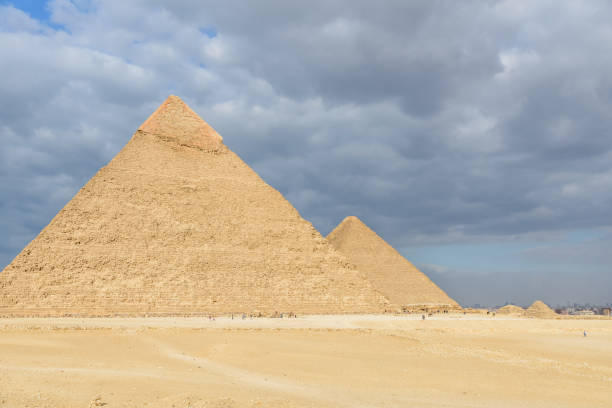 istock The great pyramids in Giza plateau. Cairo, Egypt 1192551596