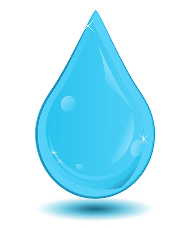 Vector illustration of single clean, shiny green drop of oil icon. This icon is ideal for illustrating the concepts of green energy and ecology, in the field of alternative energy, specializing in bio, environmentally friendly gasoline or diesel fuel.