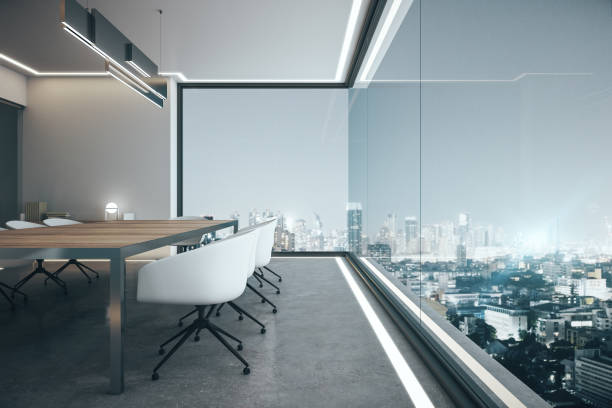 istock Contemporary meeting room 1192552743
