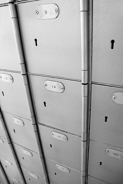 Grau postboxes – Foto