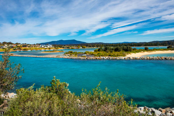 istock Looking at Narooma from lookout. 1192564947