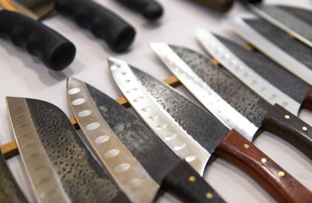istock master cook knives with wooden handle 1192571695