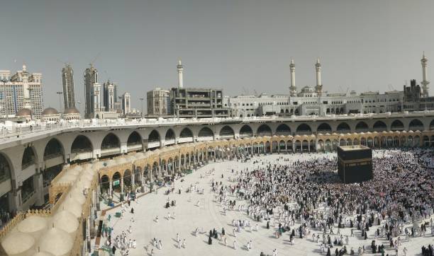 istock The holy mosque in Makkah 1192573789