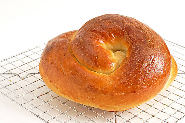 Challah bread stock photo