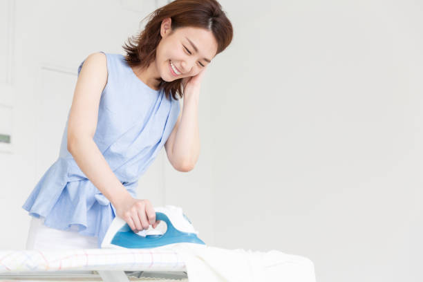 istock asian woman who press 1192594035