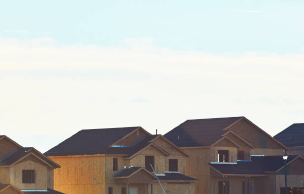 istock Residential Housing Background with New Construction 1192595118